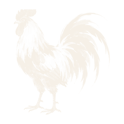 ภาพลายเส้นไก่ สัตว์ประจำยามระกา